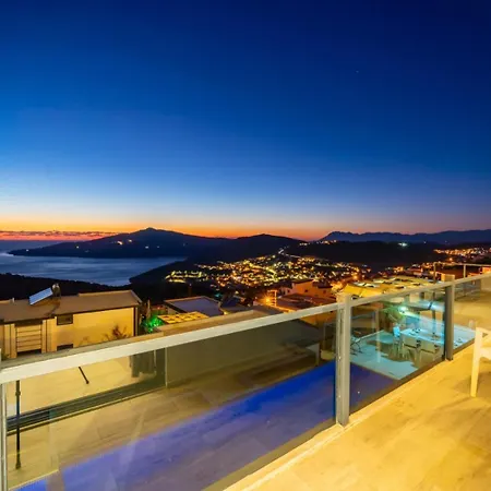 Luxury 4-bedroom Sea View With Private Pool In * Kalkan