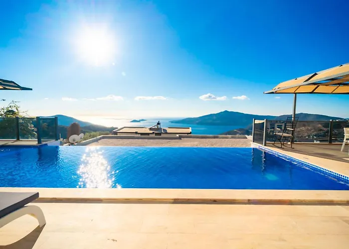 Luxury 4-bedroom Sea View With Private Pool In * 칼칸