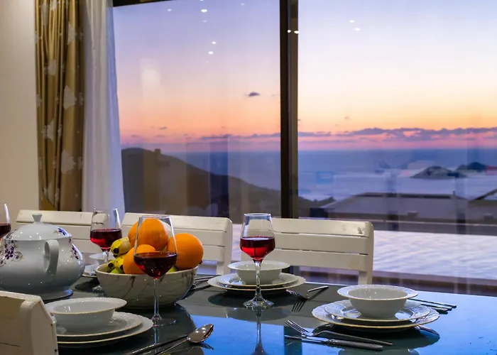 빌라 Luxury 4-bedroom Sea View With Private Pool In 칼칸