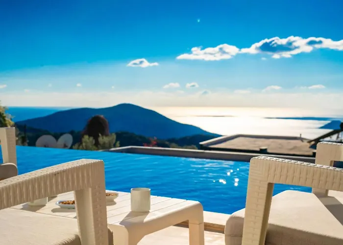 Luxury 4-bedroom Sea View With Private Pool In * 칼칸