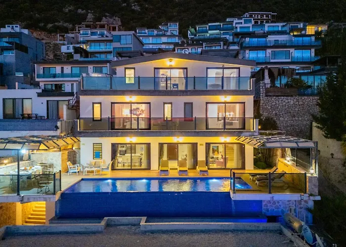 Luxury 4-bedroom Sea View With Private Pool In * 칼칸