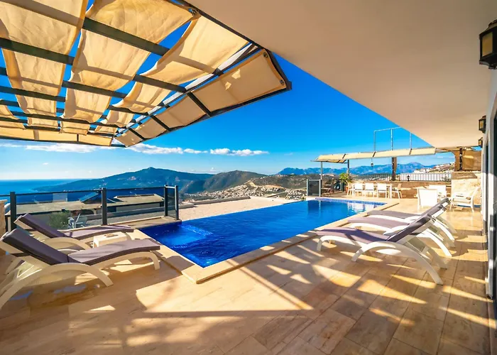 Luxury 4-bedroom Sea View With Private Pool In * 卡尔坎