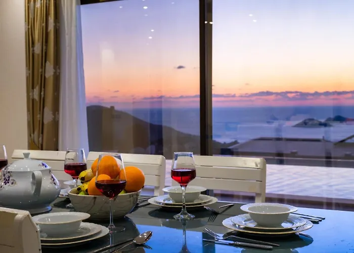 Luxury 4-bedroom Sea View With Private Pool In 别墅 卡尔坎